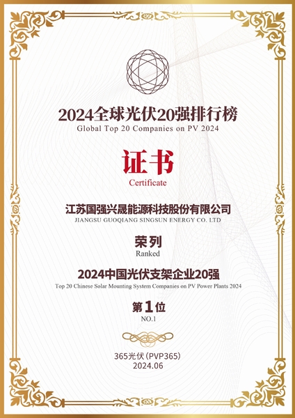 China Jiangsu Guoqiang Singsun Energy Co., Ltd. Bedrijfsprofiel